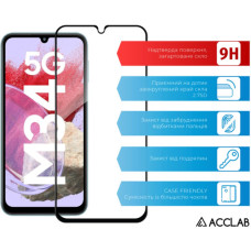 Скло захисне ACCLAB Full Glue Samsung M34 5G Black (1283126575723)