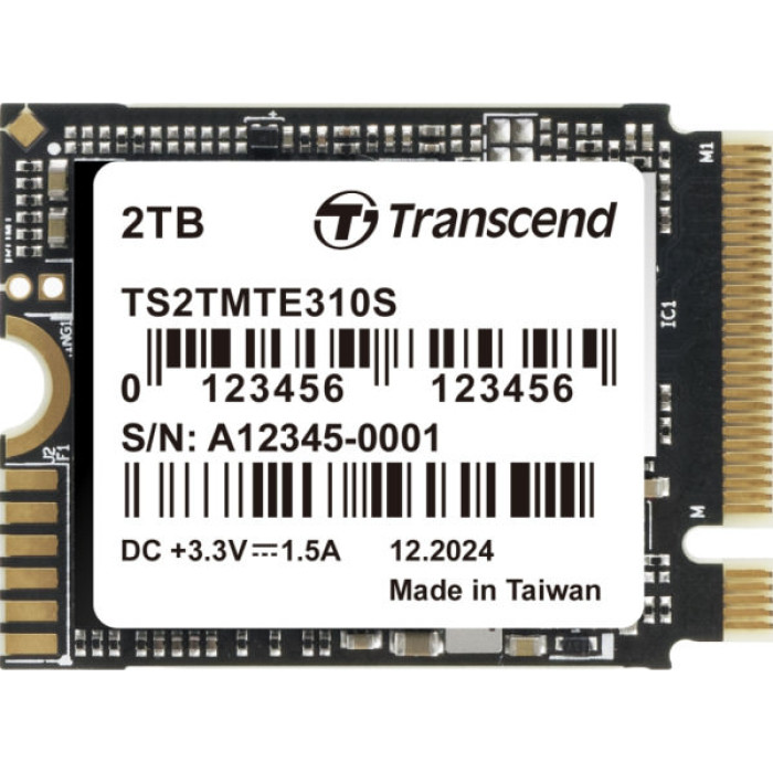 Накопичувач SSD M.2 2230 2TB 310S Transcend (TS2TMTE310S)