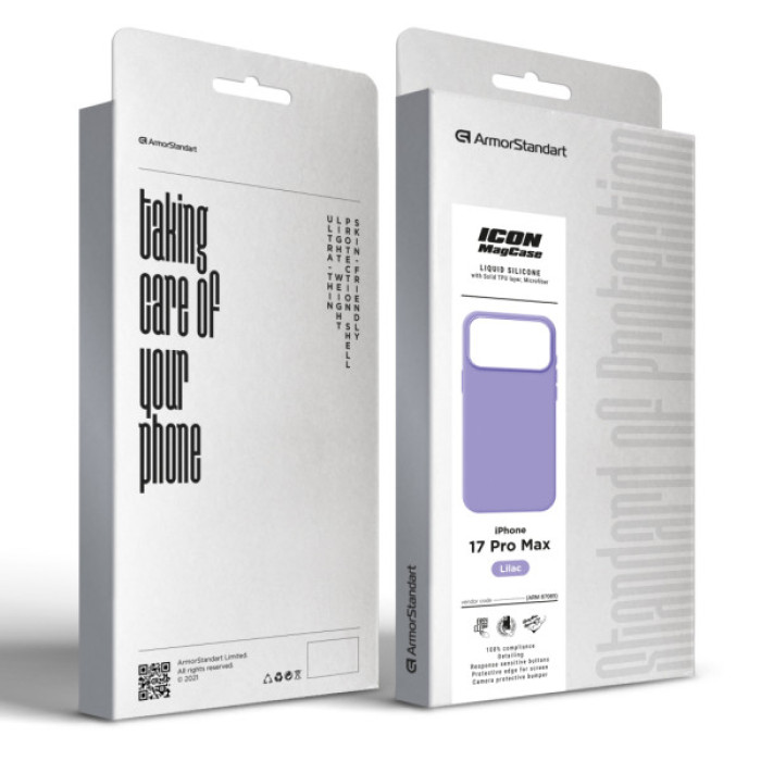 Чохол до мобільного телефона Armorstandart ICON2 MagCase Apple iPhone 17 Pro Max Lilac (ARM87085)