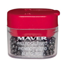 Грузило Maver набір Pallini Supercalibrati Teneri 9 (0.060g) (1300.34.58)