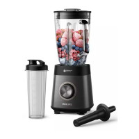 Блендер Philips стаціонарний Series 5000, 1200Вт, чаша-2000мл, скло, склянка в ко (HR3041/00)