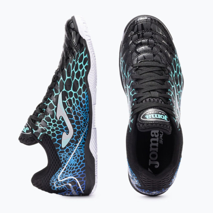 Футзалки Joma Maxima MAXS2531IN чорно-бірюзовий 44 (8447150162967)