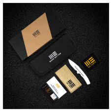 Ніж Weknife Bougie Banter, Stonewash, титан (WE24009-2)