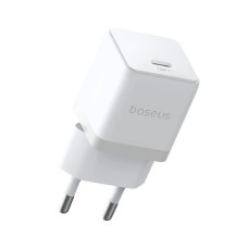 Зарядний пристрій Baseus Palm Fast Charger 1C 30W + Cable 1.0m Type-C 60W white (P10111605213-01)