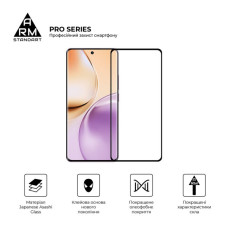 Скло захисне Armorstandart Pro Realme 14 5G / 14T 5G Black (ARM83563)