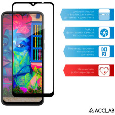 Скло захисне ACCLAB Full Glue ZTE Blade A53 Black (1283126583278)