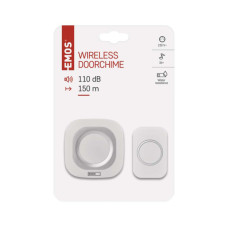 Дверний дзвінок EMOS бездротовий EMOS P5733W (P5733W)