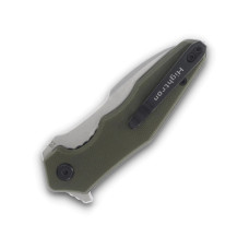 Ніж Hightron Mini Ventura, D2, G10, зелений, сталевий stonewash клинок (HK05GRNS)