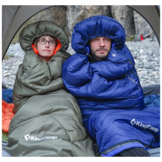 Спальний мішок KingCamp Huron 250 Navy (KS2421_NAVY_L)