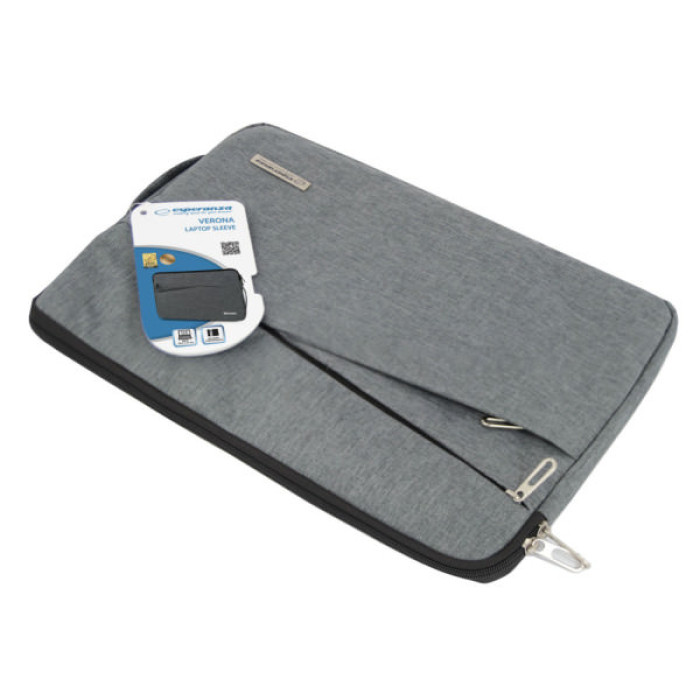 Чохол до ноутбука Esperanza 15.6" VERONA, gray (ET193)