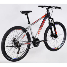 Велосипед Space 27.5" PHAETON DD FR рама-17" AL 2026 сіро-сріблястий (OPS-SP-27.5-082)