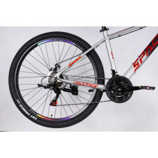 Велосипед Space 27.5" PHAETON DD FR рама-17" AL 2026 сіро-сріблястий (OPS-SP-27.5-082)