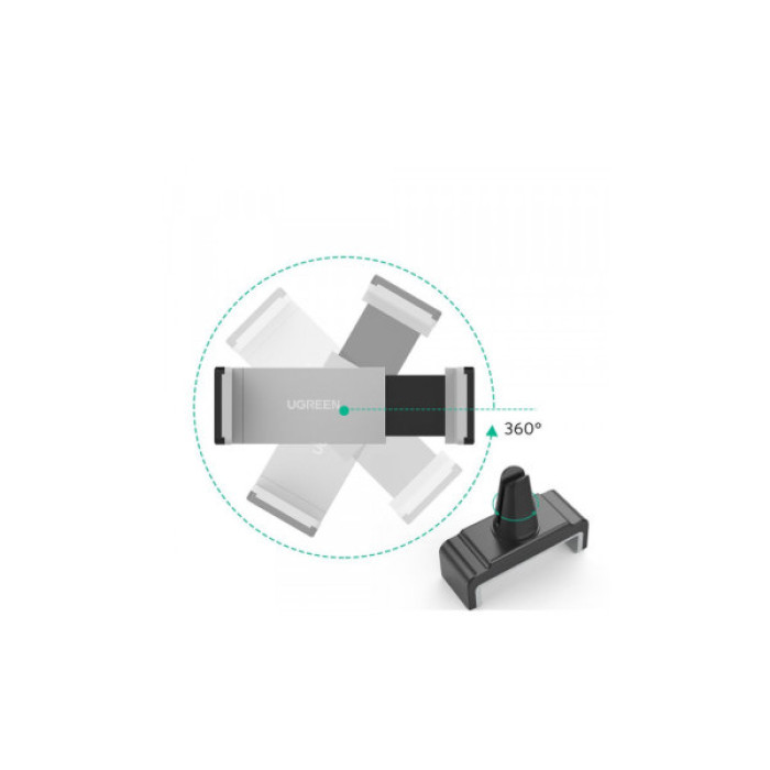 Універсальний автотримач Ugreen LP120 4.0-6.0" (30283)