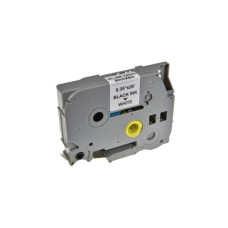 Стрічка для принтера етикеток UKRMARK RL-B-T221P-BK/WT, аналог TZE221. 9 мм х 8 м (900241)