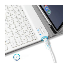 Чохол до планшета BeCover with keyboard Apple iPad Pro 13" M4 2024 Gray (713004)