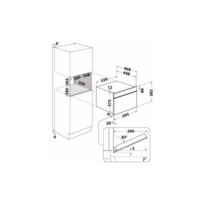 Мікрохвильова піч Whirlpool WMD44ME