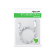 Кабель для принтера Ugreen USB-C 2.0 to BM 1.5m white (40417)