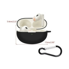 Чохол для навушників BeCover Silicon для Realme Buds Air 5 Pro Black (712017)