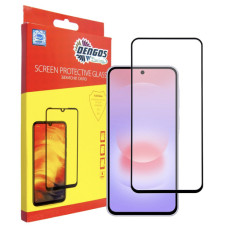 Скло захисне Dengos Super-D Full Glue Samsung Galaxy A37 Black (TGFG-SD-08)