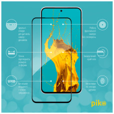 Скло захисне Piko Full Glue Samsung A56 Black (1283126613050)