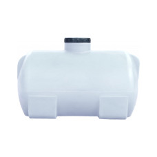 Ємність для води Пласт Бак горизонтальна харчова 85 л біла (169)