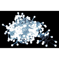 Гірлянда Luca Lighting Біла бахрома холодний білий 12.2 м (8718861852387)