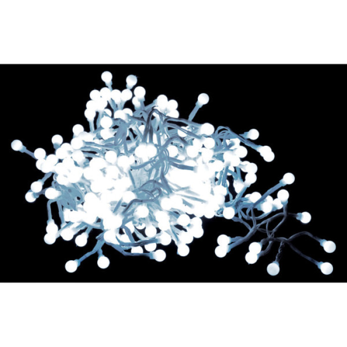 Гірлянда Luca Lighting Біла бахрома холодний білий 12.2 м (8718861852387)
