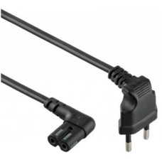 Кабель живлення C7 0.5m 0.5mm2 Merlion (PC-184/2 CEE7/16-C7 CU5)