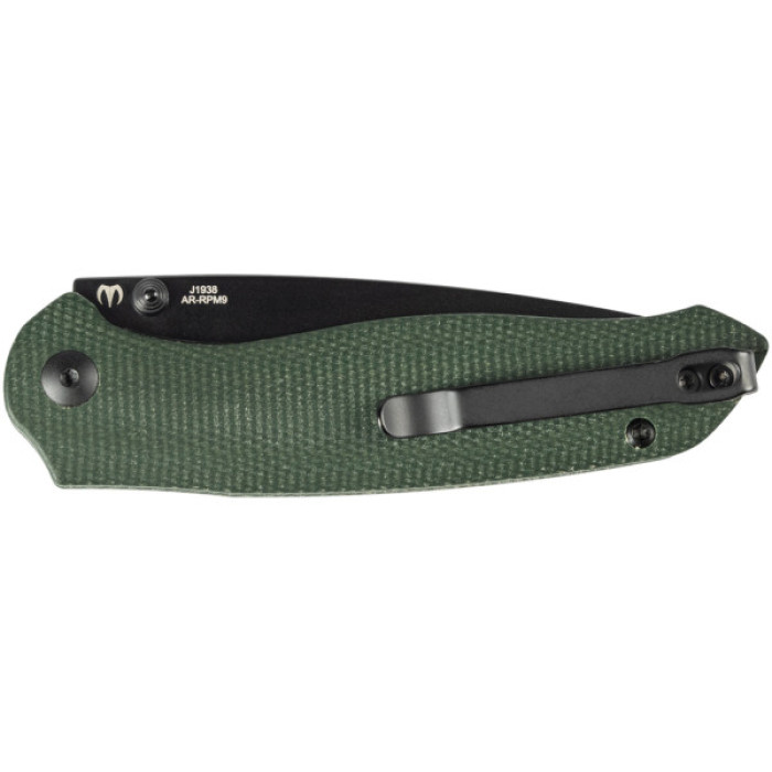 Ніж CJRB Aes BB Micarta Green (J1938-BMGN)