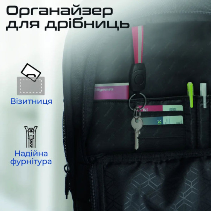 Рюкзак для ноутбука Promate 18" Rover-TR black (crampack-tr.black)