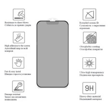 Скло захисне Drobak Apple iPhone 17e Matte Ceramics Anty Spy (151520)