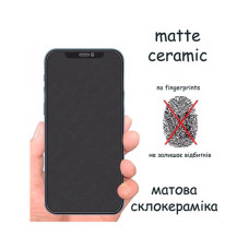 Скло захисне Drobak Apple iPhone 17e Matte Ceramics Anty Spy (151520)