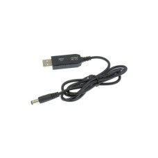 Кабель живлення USB to DC 5.5x2.1mm 12V 1.0m Dynamode (DM-USB-DC-5.5x2.1-12V)