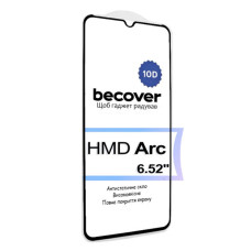 Скло захисне BeCover HMD Arc 10D Black (713572)