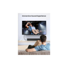 Кабель мультимедійний Optical Toslink 1.0m AV122 black Ugreen (70890)