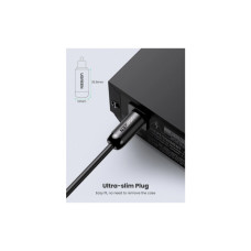 Кабель мультимедійний Optical Toslink 1.0m AV122 black Ugreen (70890)