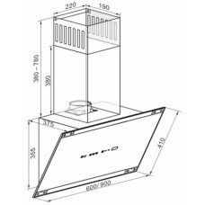Витяжка кухонна Kaiser AT9445ADECO
