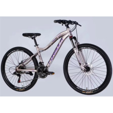 Велосипед Formula 26" ALPINA DD рама-15" AL 2026 сріблясто-фіолетовий (OPS-FR-26-806)