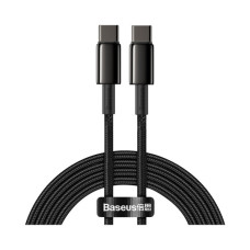 Дата кабель USB-C to USB-C 2.0m 100W black Baseus (CATWJ-A01)