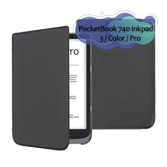 Чохол до електронної книги BeCover Smart Case PocketBook 740 Inkpad 3 / Color / Pro Black (713380)