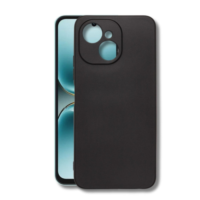 Чохол до мобільного телефона BeCover Silicone Tecno Spark 40C 4G (KM4k) Black (714683)