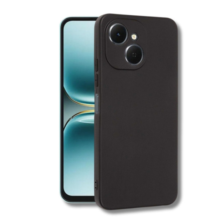 Чохол до мобільного телефона BeCover Silicone Tecno Spark 40C 4G (KM4k) Black (714683)