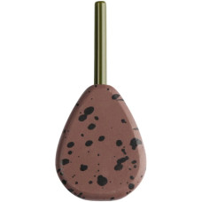 Грузило Brain In-Line Flat Lead 110g 2шт/уп Brown (1858.32.17)