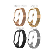 Ремінець до фітнес браслета BeCover Metal для Xiaomi Mi Smart Band 8 Silver (709358)