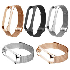 Ремінець до фітнес браслета BeCover Metal для Xiaomi Mi Smart Band 8 Silver (709358)