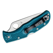 Ніж Spyderco Endela K390 Serrated Blue (C243FSK390)