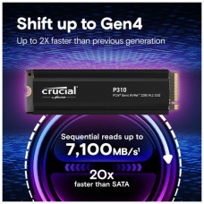 Накопичувач SSD M.2 2280 1TB P310 with heatsink Micron (CT1000P310SSD5)