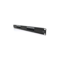 Патч-панель 19" 12хRJ-45 UTP 1U cat.6 PiPo (PP126191U)