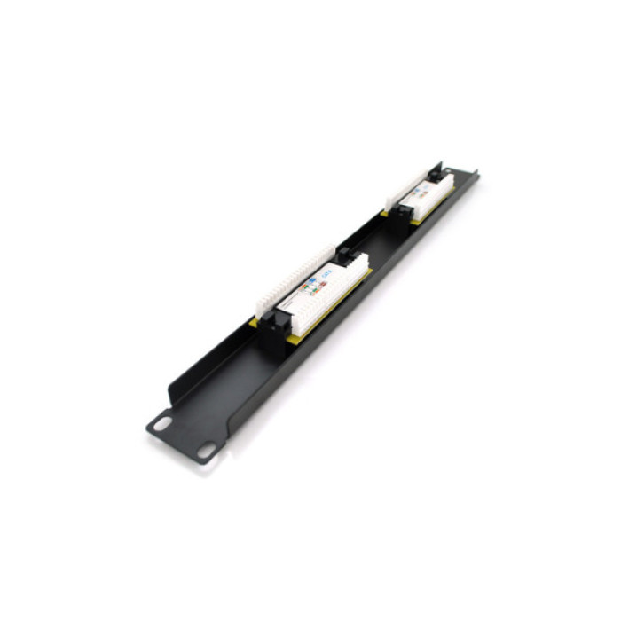Патч-панель 19" 12хRJ-45 UTP 1U cat.6 PiPo (PP126191U)
