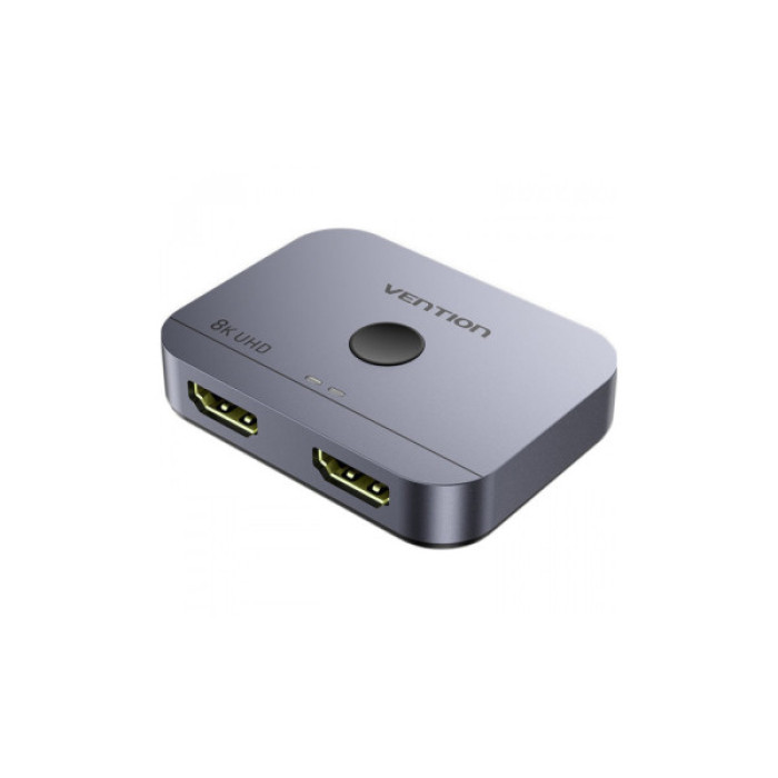 Спліттер Vention HDMI 2.1 UHD 8K 60Hz 3D, HDCP HDR Dolby 7.1 перемикач двонаправле (AKPH0)